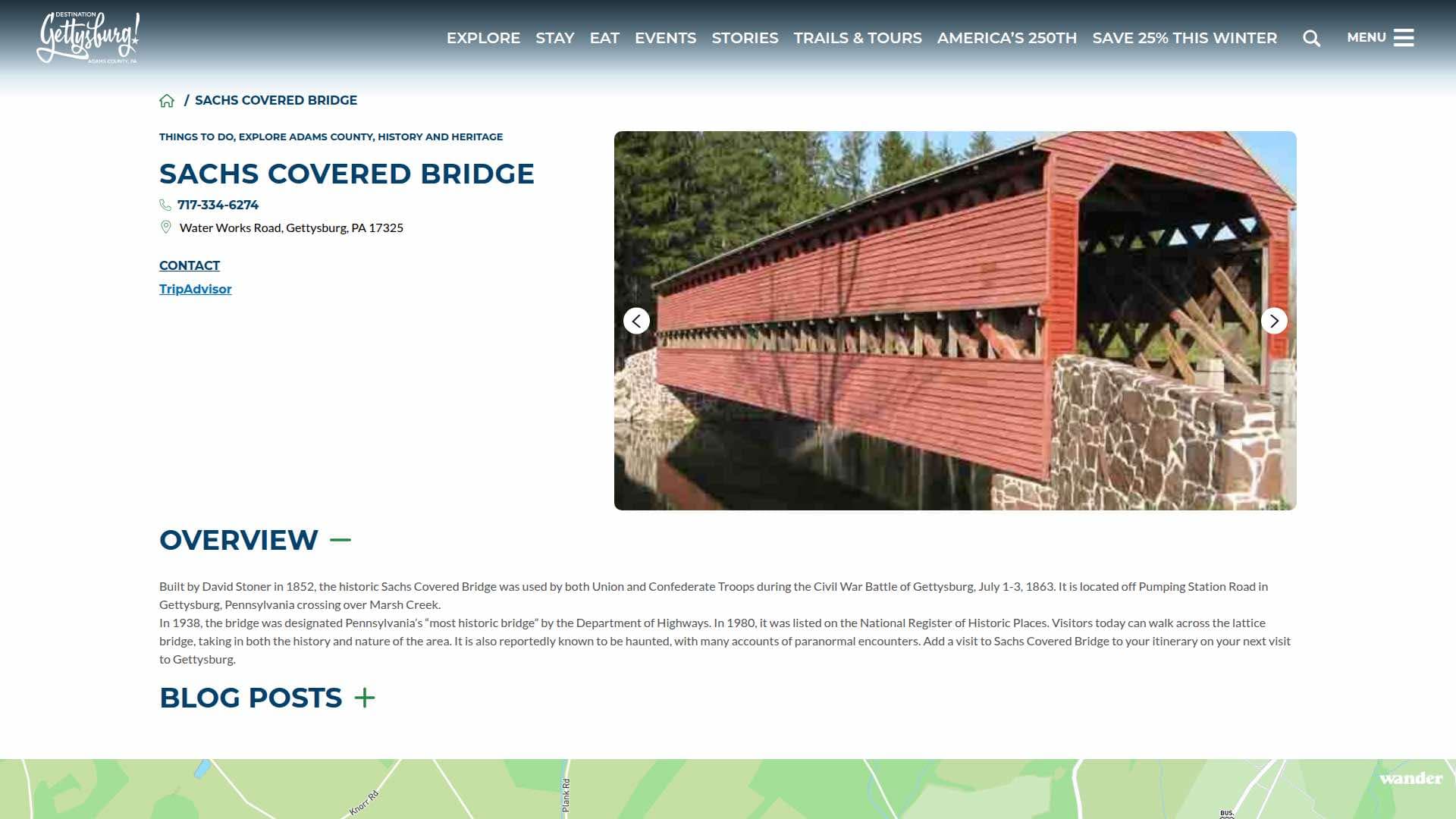 Sachs Covered Bridge