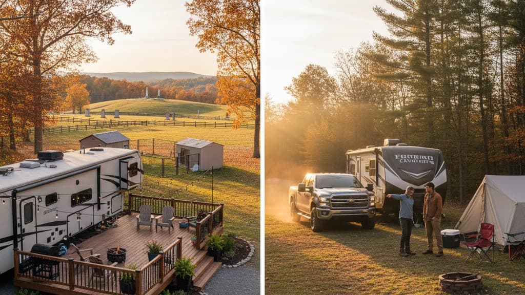 Comparison of seasonal RV camping versus nightly camping styles