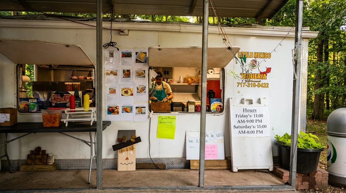 Little Mexico Taqueria (Taco Man in the Woods)