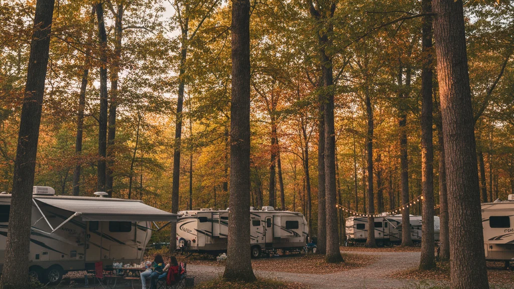 State park camping area with natural surroundings - key information and facts