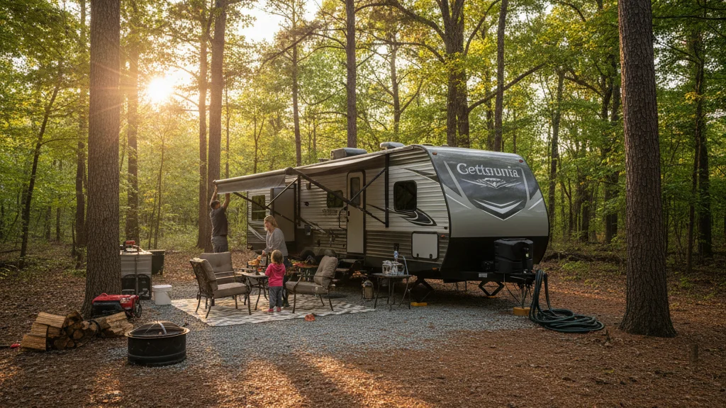 Outdoor camping lifestyle moment - key information and facts Outdoor camping lifestyle moment - key information and facts