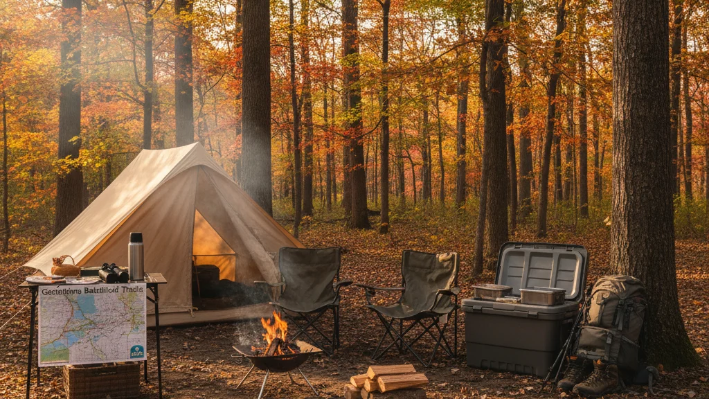 Outdoor camping lifestyle moment - key information and facts Outdoor camping lifestyle moment - key information and facts