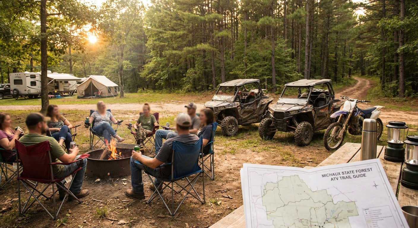 Complete Guide to Michaux State Forest Atv Trail Guide - camping lifestyle