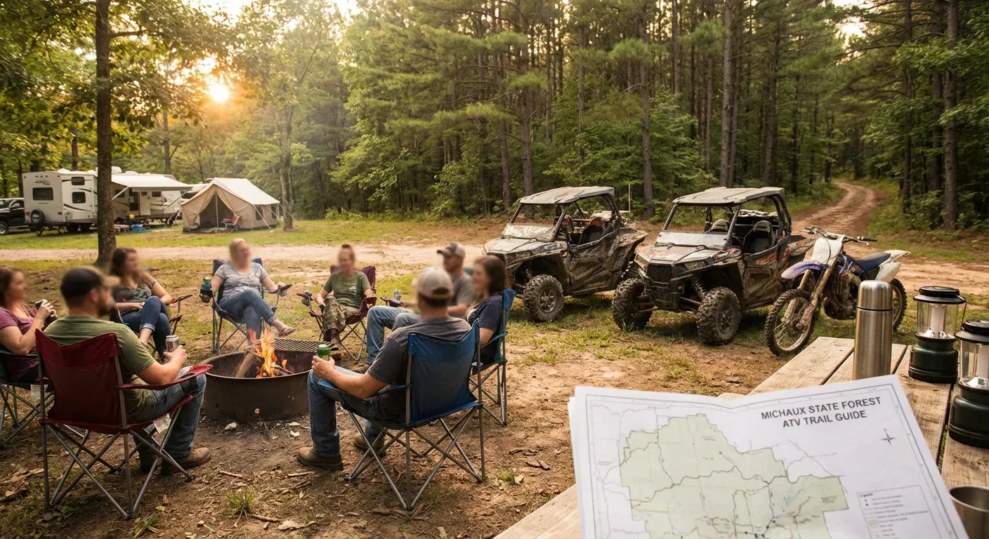 Complete Guide to Michaux State Forest Atv Trail Guide - camping lifestyle