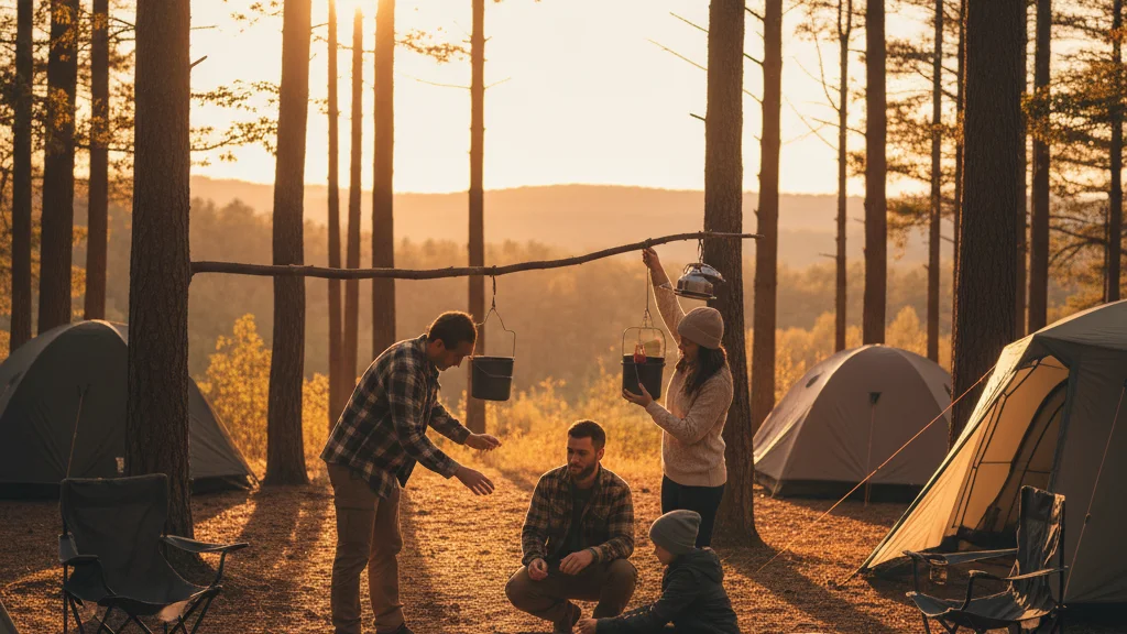 Outdoor camping lifestyle moment - tips and best practices