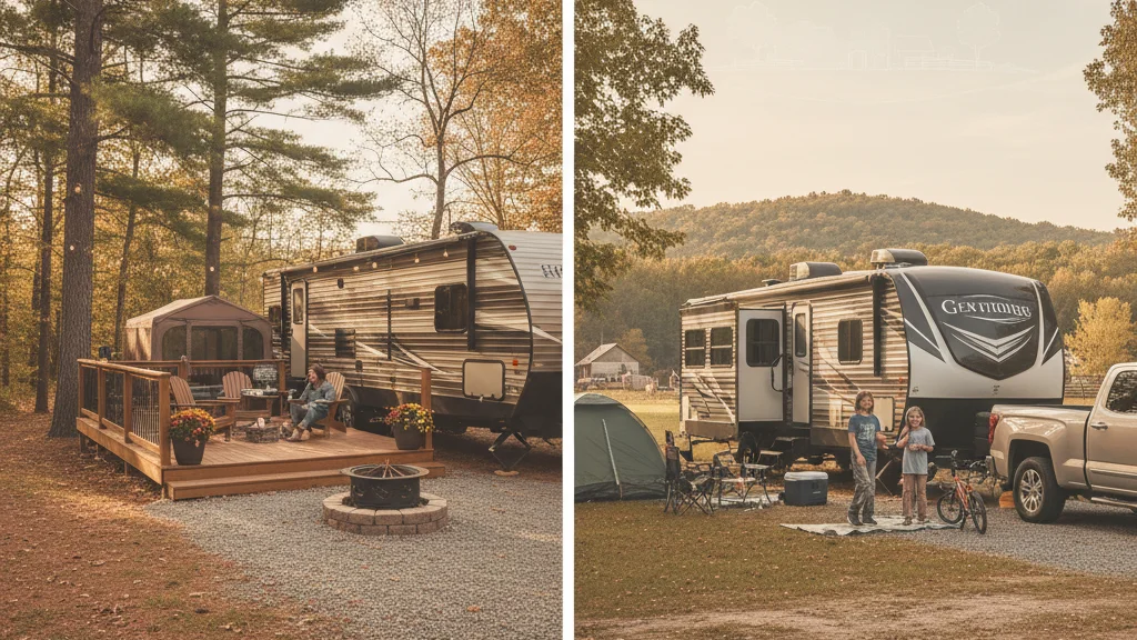 Different camping lifestyle approaches - how pine ridge fits in