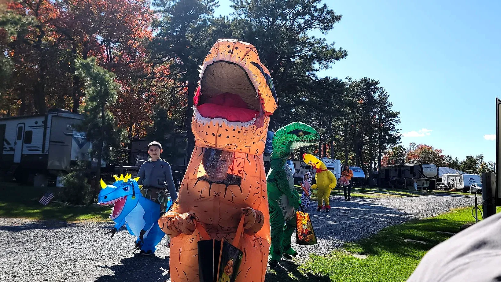 Halloween costume parade