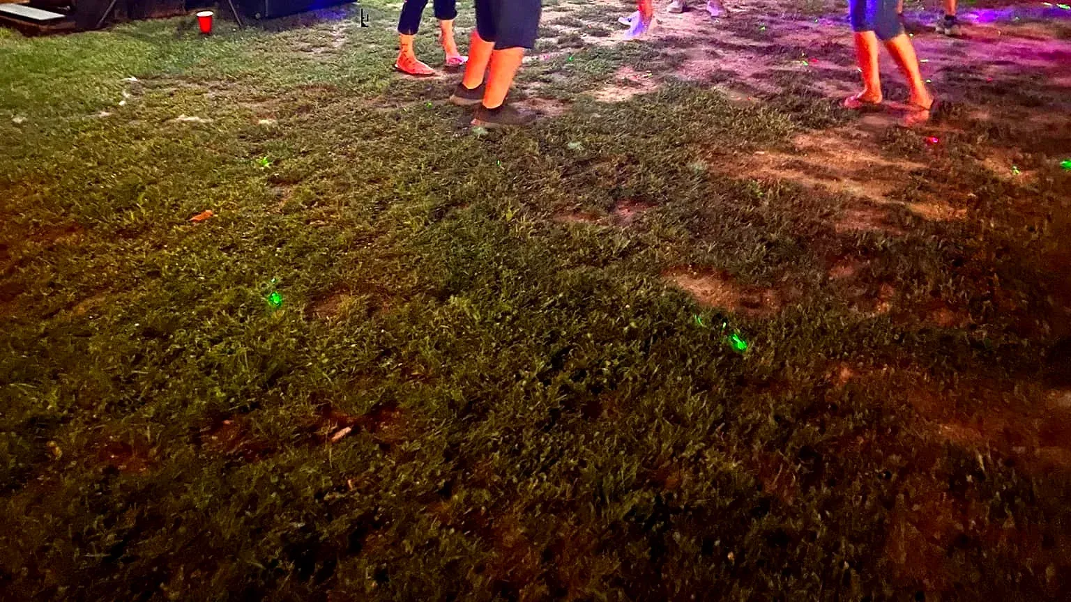 Live band performing at pavilion