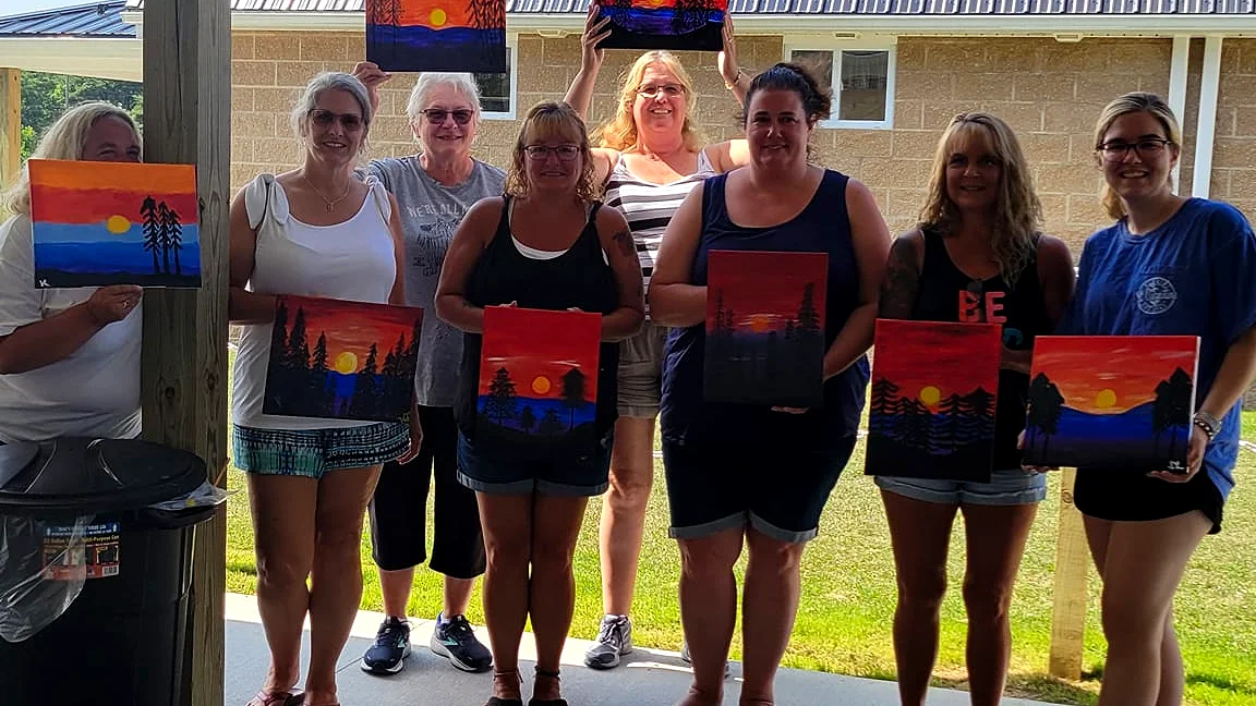 Summer paint night