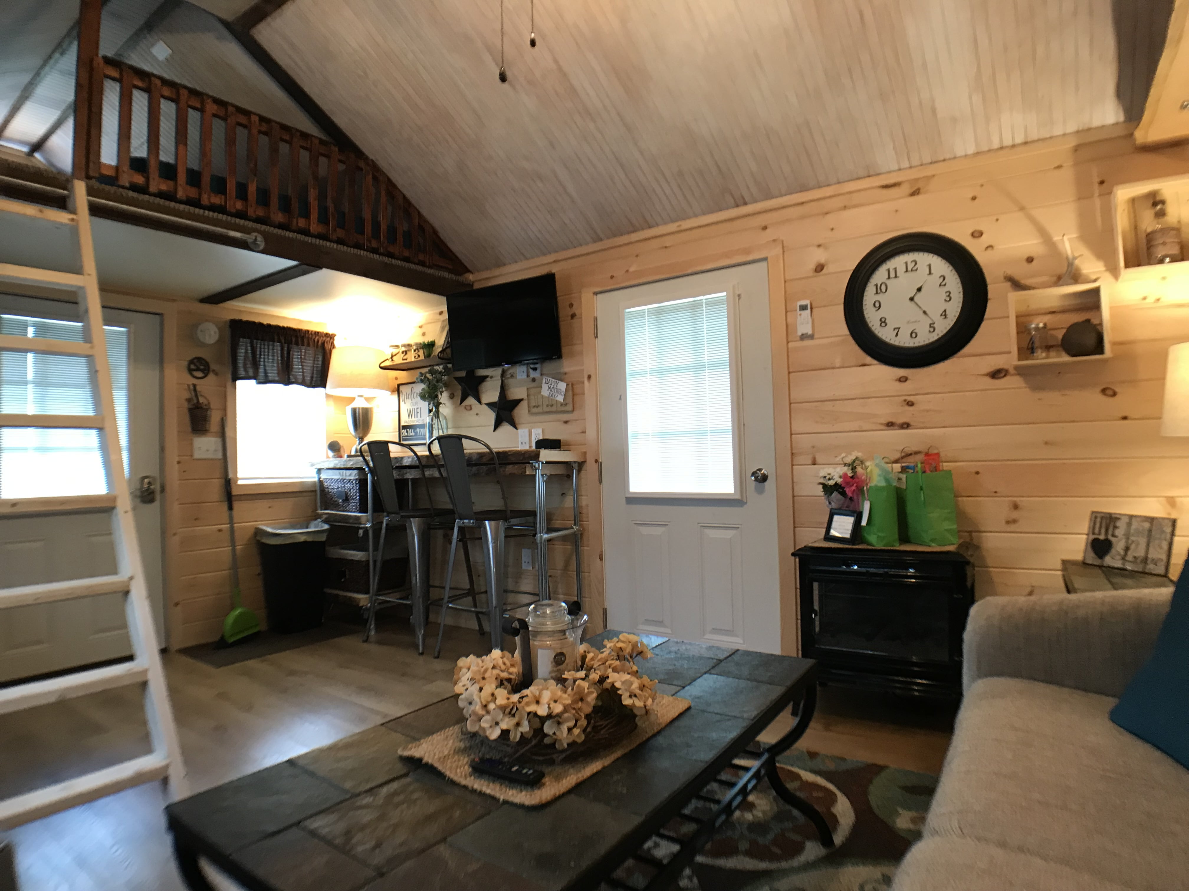 Tiny House Primitive Cabin Pine Ridge Campground