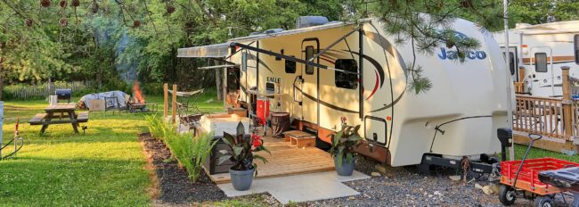 Yearly Seasonal Sites at Pine Ridge Campground Yearly Seasonal Sites at Pine Ridge Campground